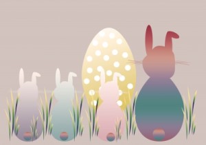 Easter Bunnies by Africa